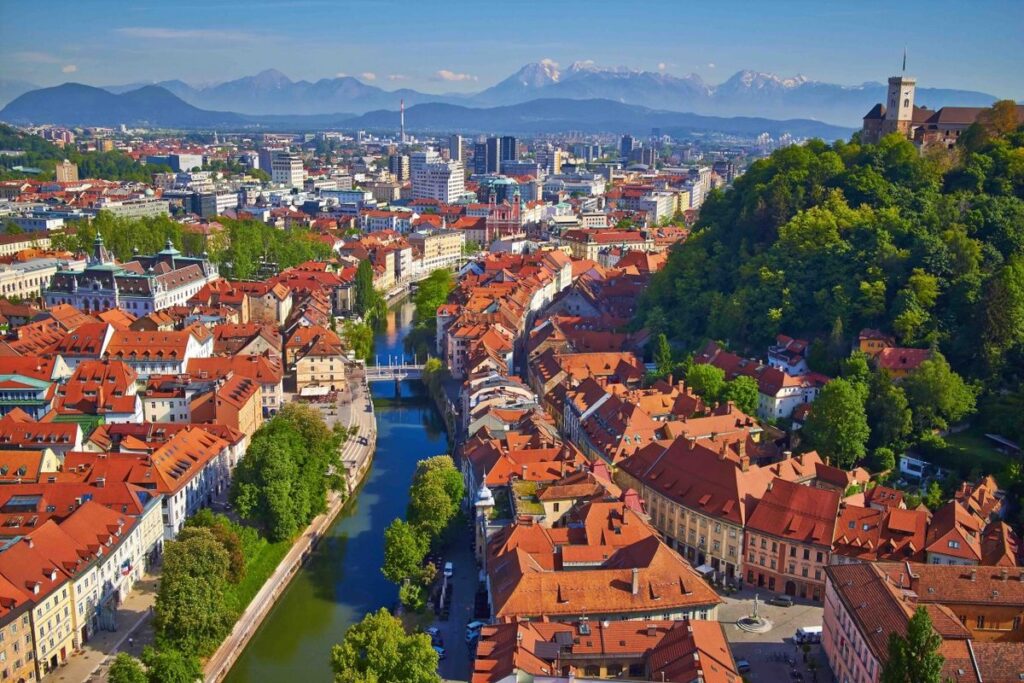 Ljubljana capital of Slovenia